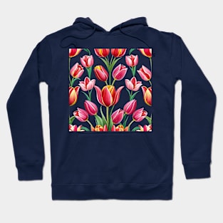 Tulip Flowers Hoodie